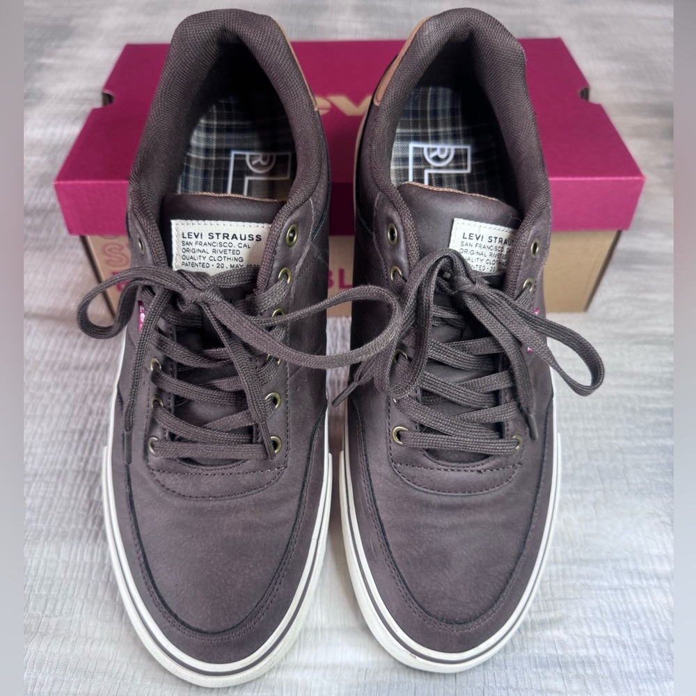Levi's Men's Brown Low Cut Lace 10.5